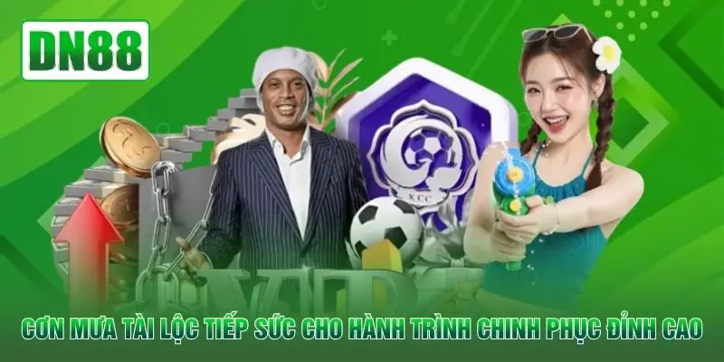 Cơn mưa tài lộc tiếp sức cho hành trình chinh phục đỉnh cao
